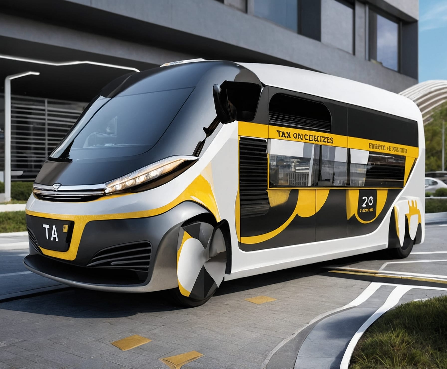 Vehículo de varios asientos para transporte seguro.